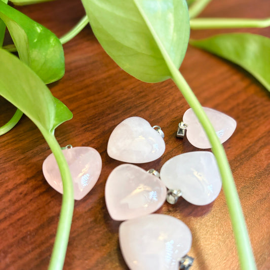 "Rose Quartz Heart"