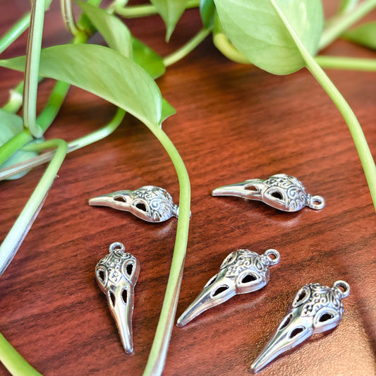 "Raven Skull | Silver"