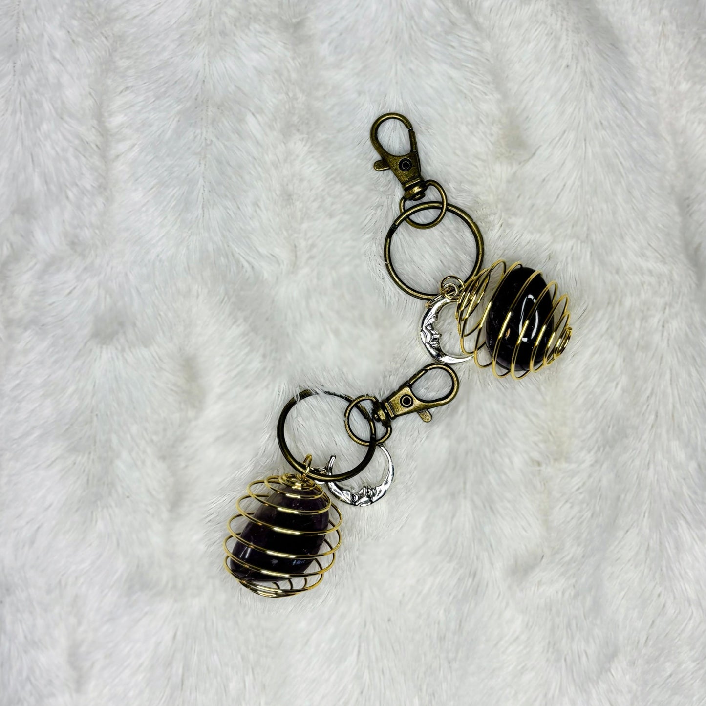 Keychain | Gold Assistance Stone