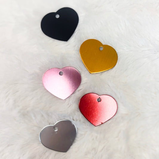 "Black Aluminum Heart"