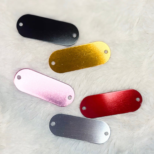 "Black Aluminum Oval"