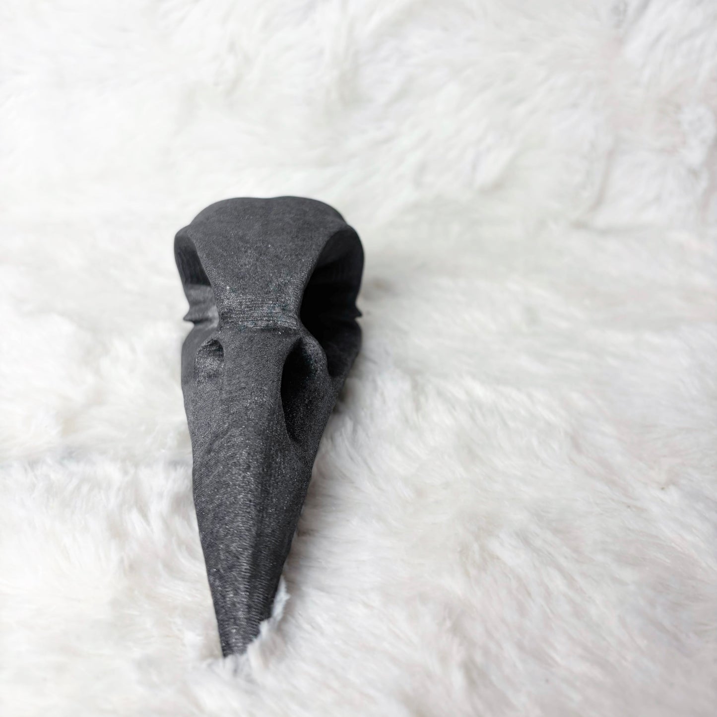 Carving | Shungite Raven Skull