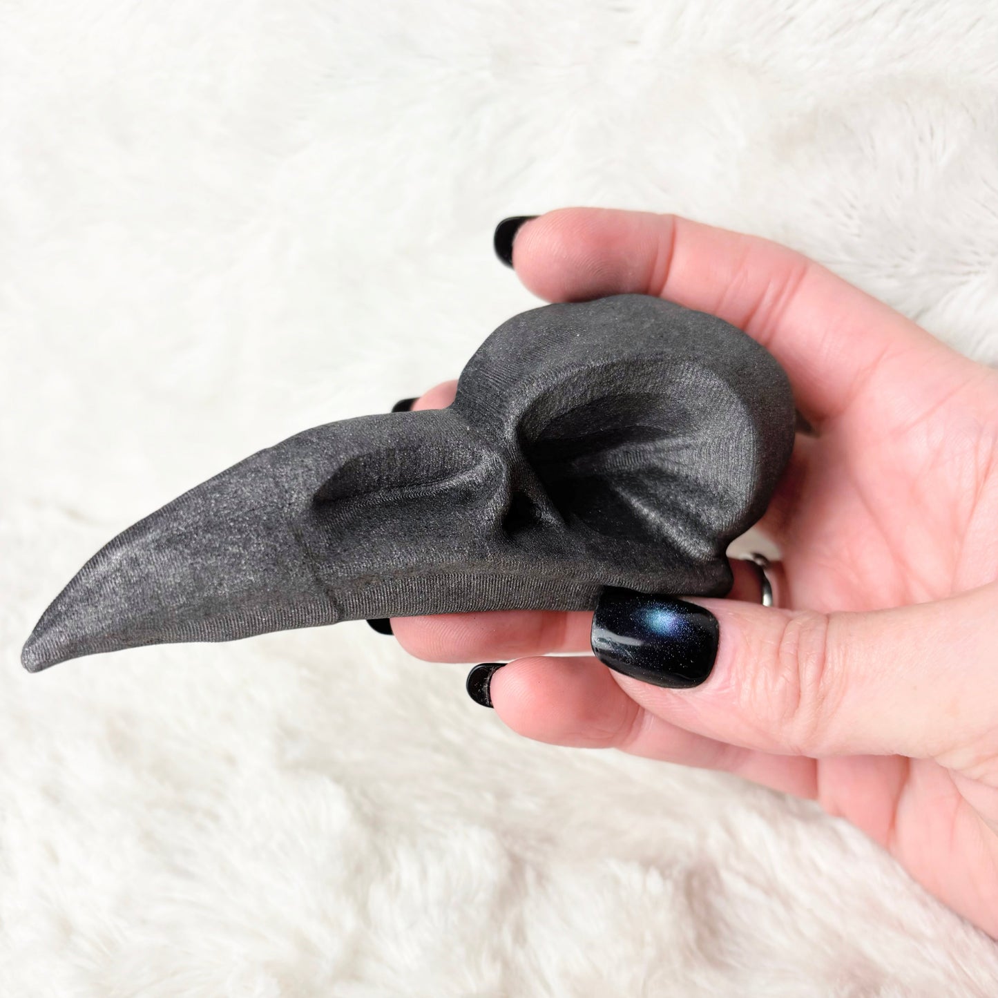 Carving | Shungite Raven Skull