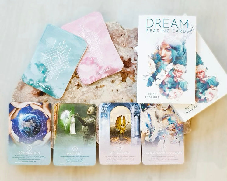 Dream Reading Cards: Awaken your intuitive subconscious (52 Full-Color Cards and 128-Page Guidebook)