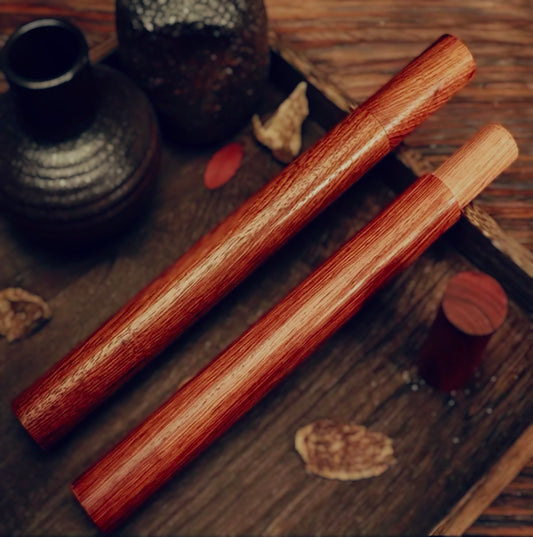 Natural Wood Incense Tube