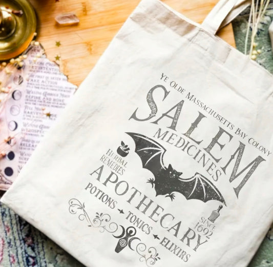 Salem Apothecary Tote Bag