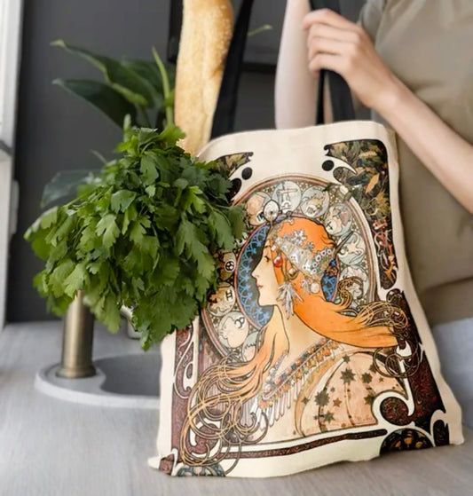 Zodiac Woman Tote Bag