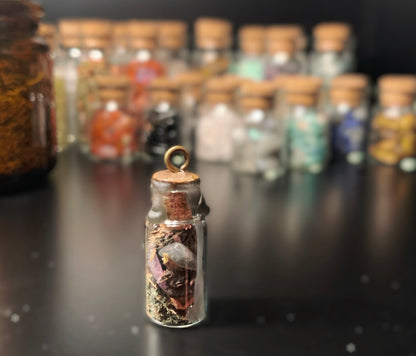 Spell Jar Necklace Pendants