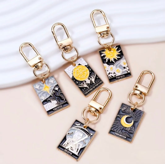 Tarot Card Keychains