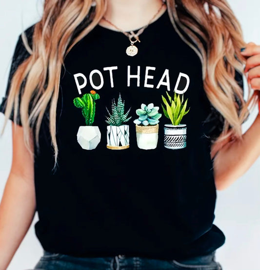 T-shirt tête de pot