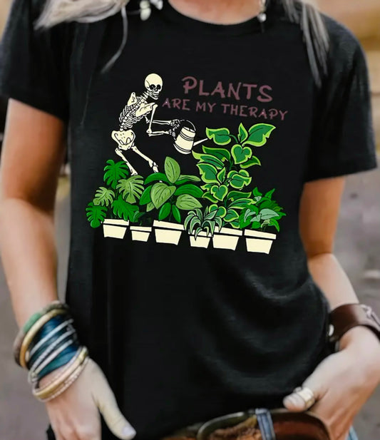 Les plantes sont mon T-shirt thérapeutique