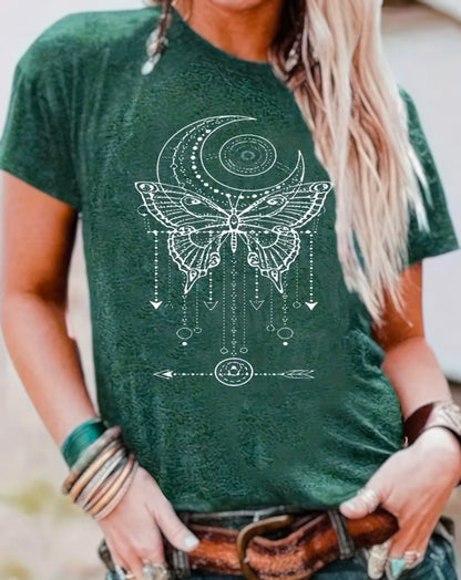 Boho Butterfly T-Shirt