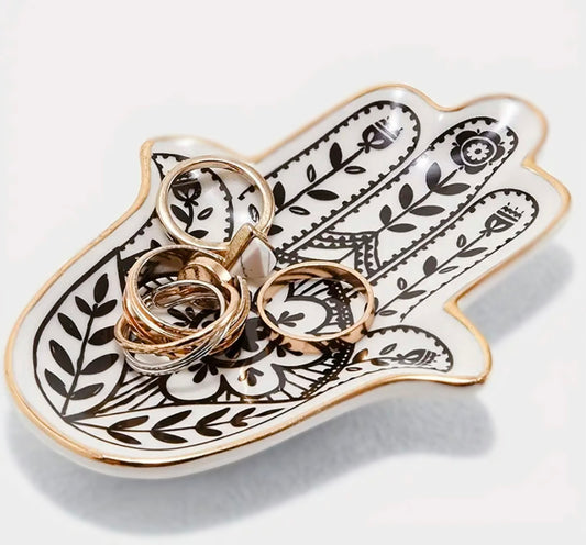 Hand of Fatima Jewelry Dish