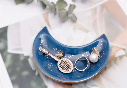 Crescent Moon Jewelry Dish