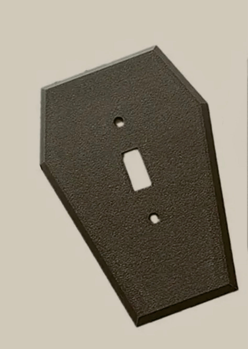 Coffin Light Switch Cover