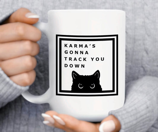 Karma Cat Mug