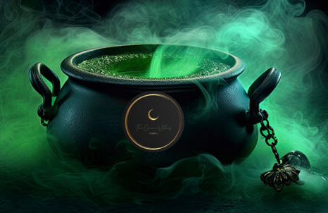 The Green Witches Cauldron Cups